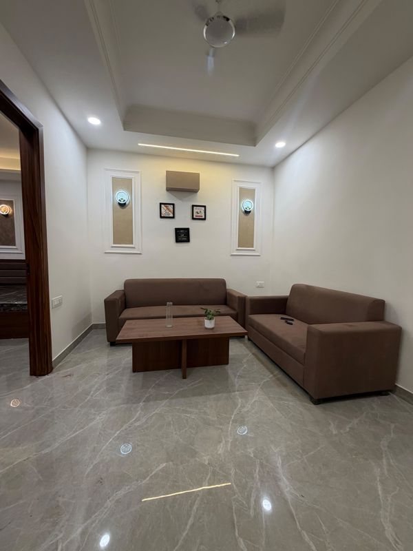 1 BHK for rent in Indira Colony, Gurugram — furnished — 650 sq.ft