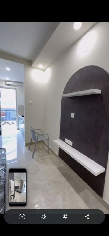1 BHK for rent in Sector 15, Gurugram — furnished — 690 sq.ft