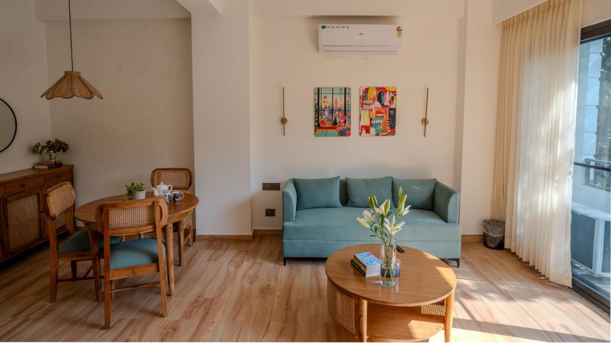 1 BHK for rent in Sector 17, Gurugram — furnished — 85 sq.ft — Sukh Residency