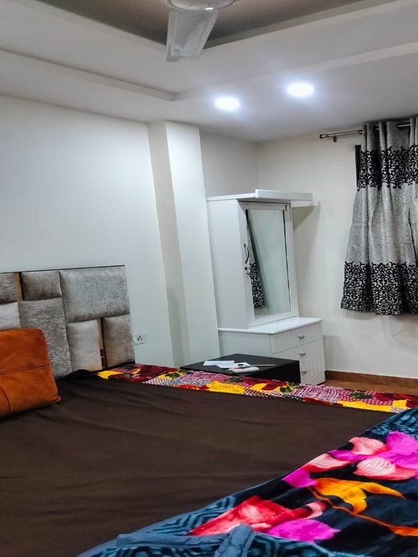 1 BHK for rent in Sector 17, Gurugram — furnished — 450 sq.ft