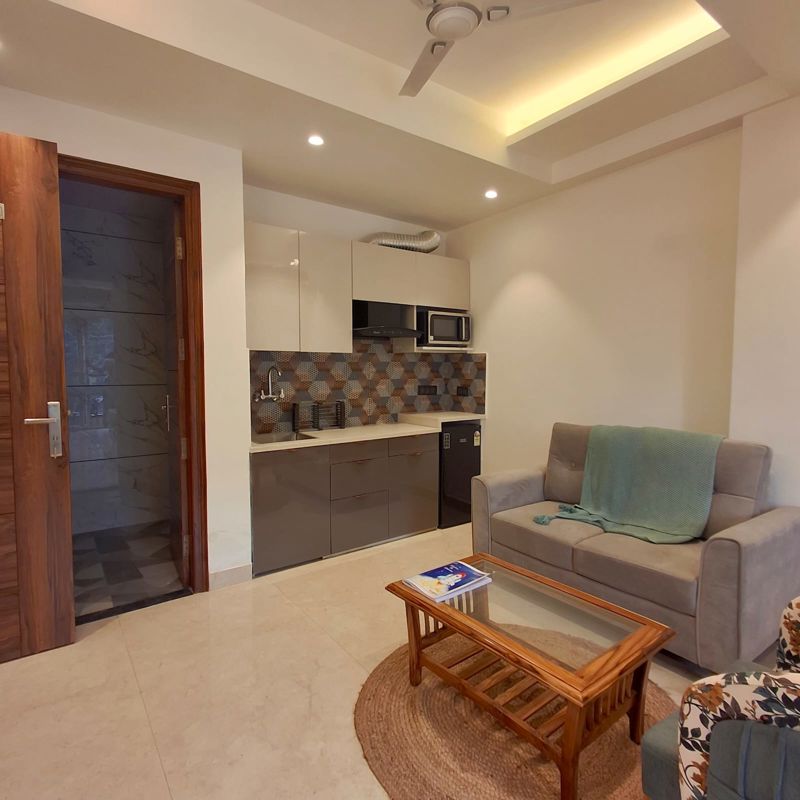 1 BHK for rent in Sector 39, Gurugram — furnished — 699 sq.ft