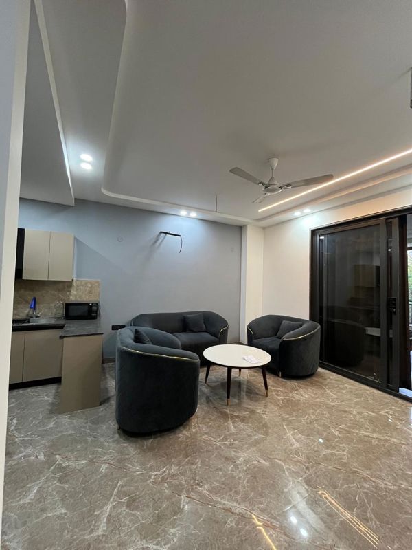 1 BHK for rent in Sector 55, Gurugram — furnished — 700 sq.ft