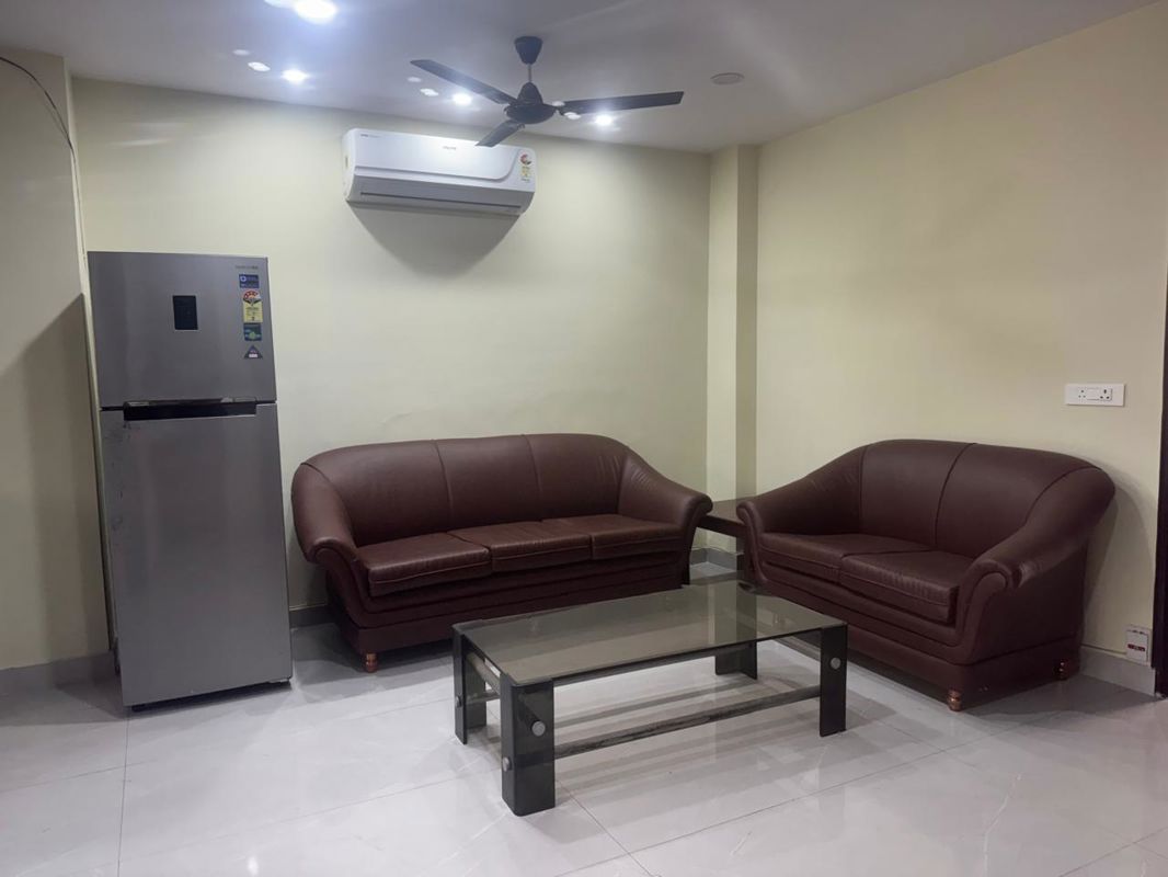 1 BHK for rent in Sector 55, Gurugram — furnished — 650 sq.ft