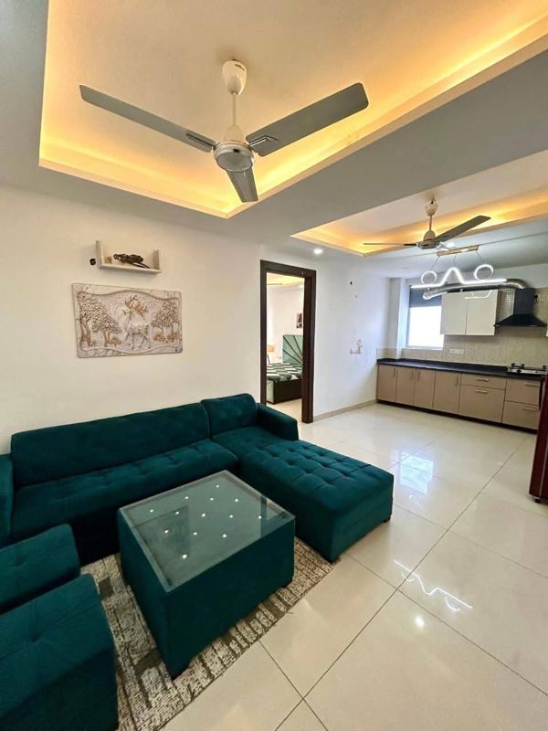 1 BHK for rent in Sector 57, Gurugram — furnished — 570 sq.ft