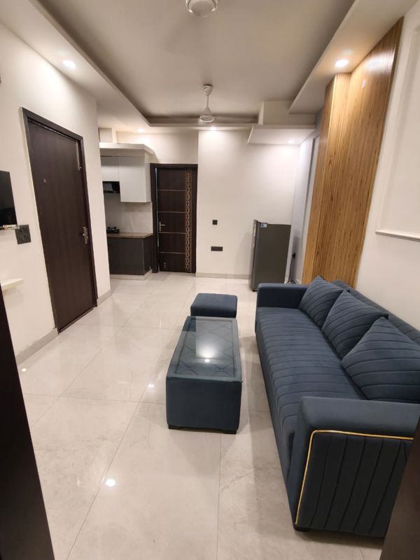 1 BHK for rent in Sushant Lok Iii, Gurugram — furnished — 450 sq.ft