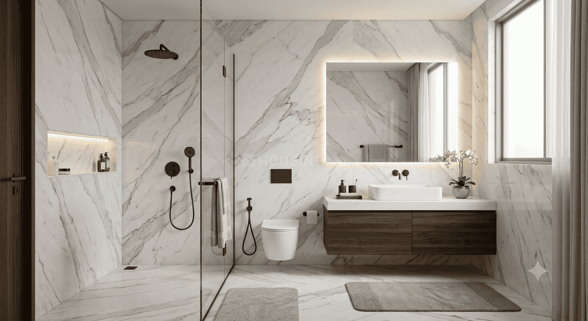 2 BHK for rent in DLF Phase 5, Gurugram — 1245 sq.ft — TDI Ourania