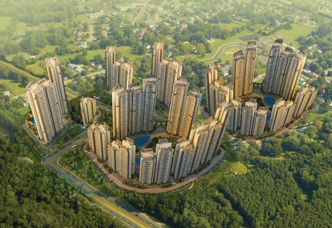 2 BHK for rent in Nurpur Jharsa, Gurugram — semi-furnished — 1180 sq.ft — Supertech Hues