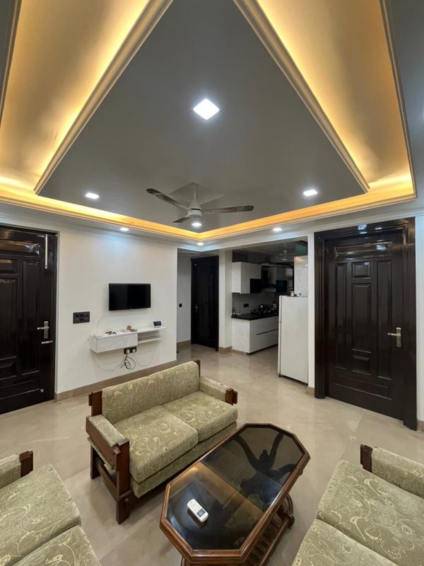 2 BHK for rent in Sarswati Kunj ii, Gurugram — furnished — 1200 sq.ft