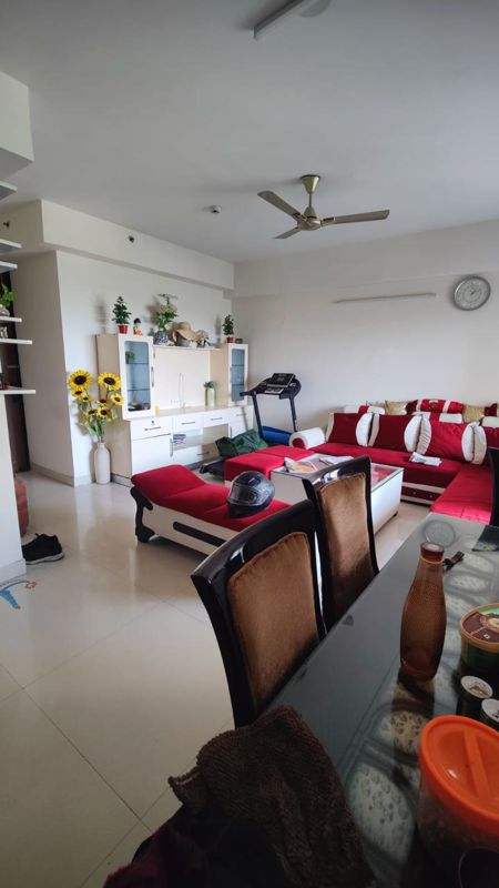 2 BHK for rent in Sector 107, Gurugram — semi-furnished — 1366 sq.ft — M3M Woodshire