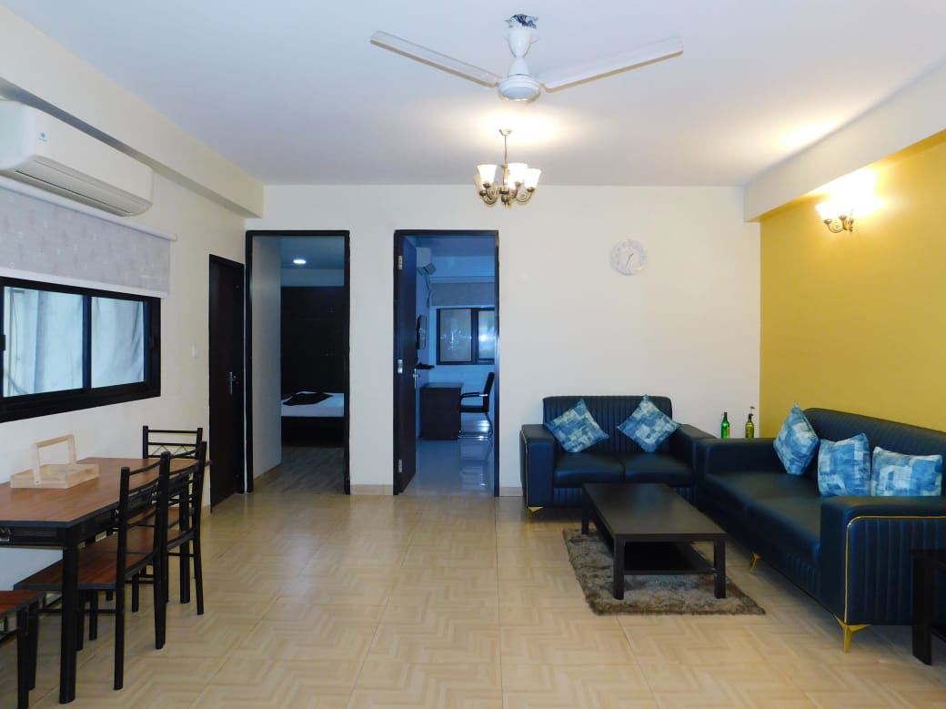 2 BHK for rent in Sector 10a, Gurugram — unfurnished — 263 sq.ft