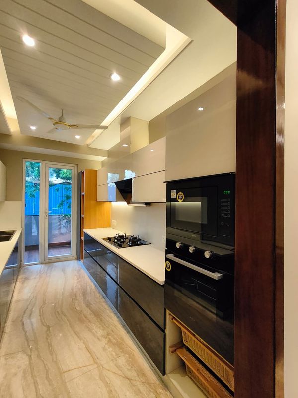 2 BHK for rent in Sector 21, Gurugram — semi-furnished — 1214 sq.ft