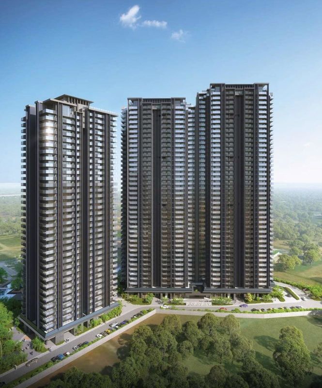 2 BHK for rent in Sector 36a, Gurugram — semi-furnished — 1478 sq.ft — Krisumi Waterfall Residences