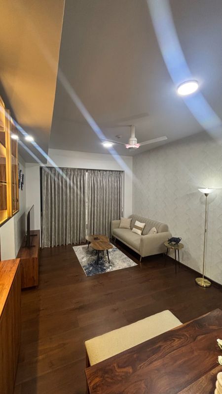 2 BHK for rent in Sector 36a, Gurugram — furnished — 720 sq.ft — Krisumi Waterfall Residences