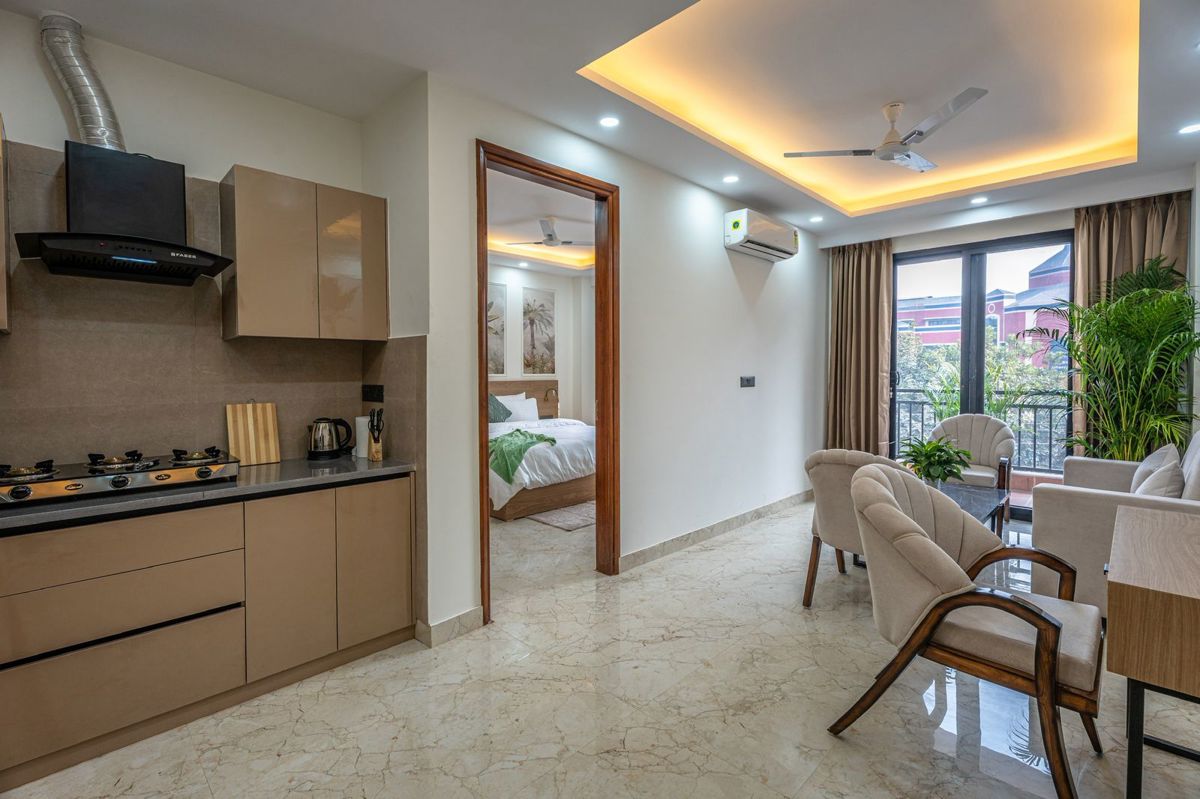 2 BHK for rent in Sector 44, Gurugram — furnished — 1466 sq.ft