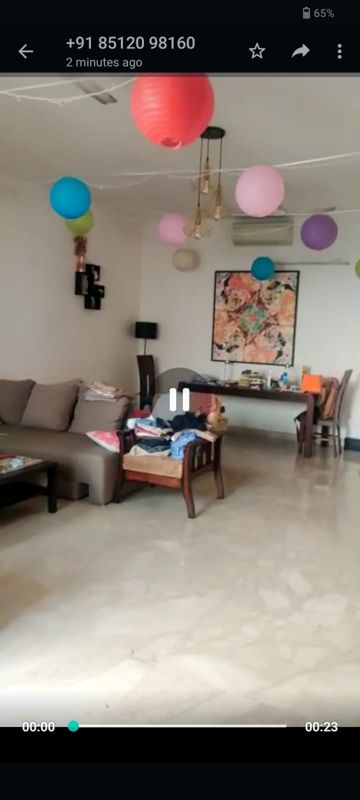 2 BHK for rent in Sector 66, Gurugram — semi-furnished — 1288 sq.ft — Emaar The Palm Drive-Palm Studios
