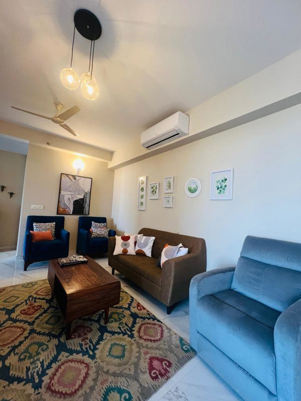 2 BHK for rent in Sector 74, Gurugram — furnished — 1435 sq.ft — M3M Skywalk