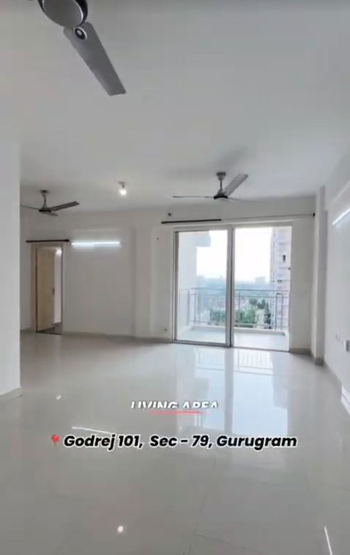 2 BHK for rent in Sector 79, Gurugram — semi-furnished — 1559 sq.ft — Godrej 101
