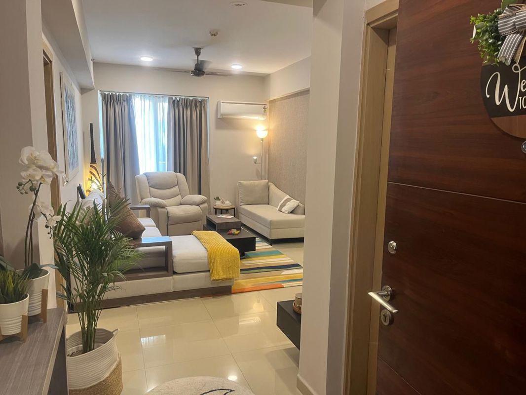 2 BHK for rent in Sector 84, Gurugram — semi-furnished — 1270 sq.ft — Alphacorp Gurgaon One 84