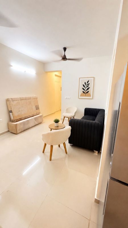 2 BHK for rent in Sector 99a, Gurugram — furnished — 632 sq.ft — Conscient Habitat Prime