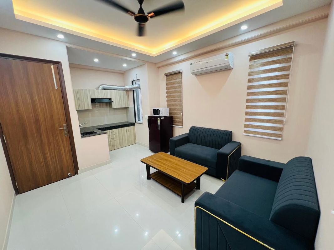 2 BHK for rent in Tigra, Gurugram — furnished — 1100 sq.ft