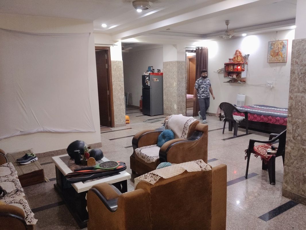 2 BHK for rent in Tigra, Gurugram — furnished — 1050 sq.ft