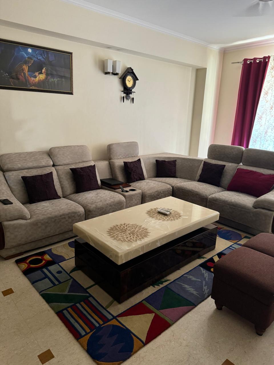 3 BHK for rent in Dlf Phase ii, Gurugram — furnished — 402 sq.ft