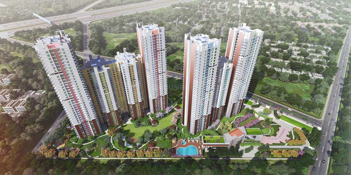 3 BHK for rent in Sector 104, Gurugram — semi-furnished — 1500 sq.ft — Hero Homes