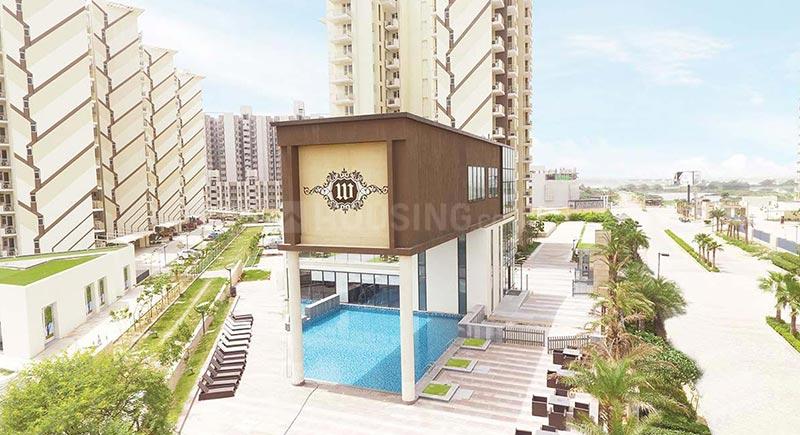 3 BHK for rent in Sector 107, Gurugram — semi-furnished — 1600 sq.ft — M3M Woodshire
