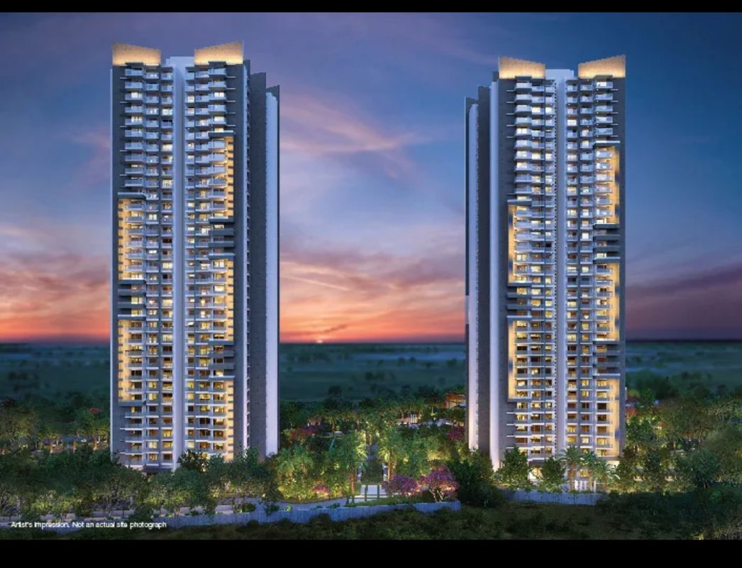 3 BHK for rent in Sector 109, Gurugram — semi-furnished — 2100 sq.ft — Chintels Serenity