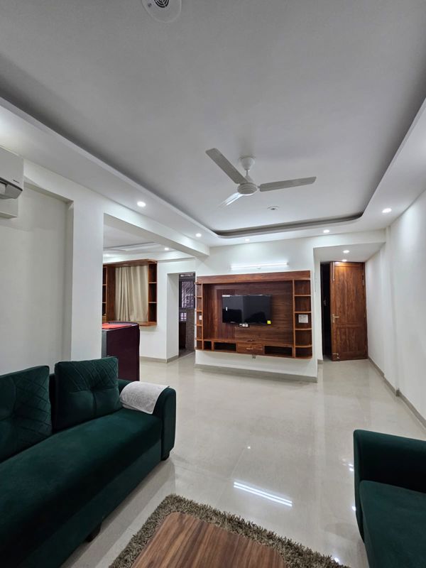 3 BHK for rent in Sector 10a, Gurugram — furnished — 216 sq.ft