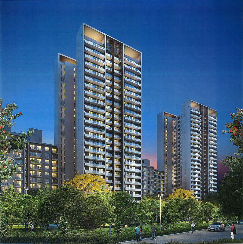 3 BHK for rent in Sector 113, Gurugram — semi-furnished — 2217 sq.ft — Tata La Vida