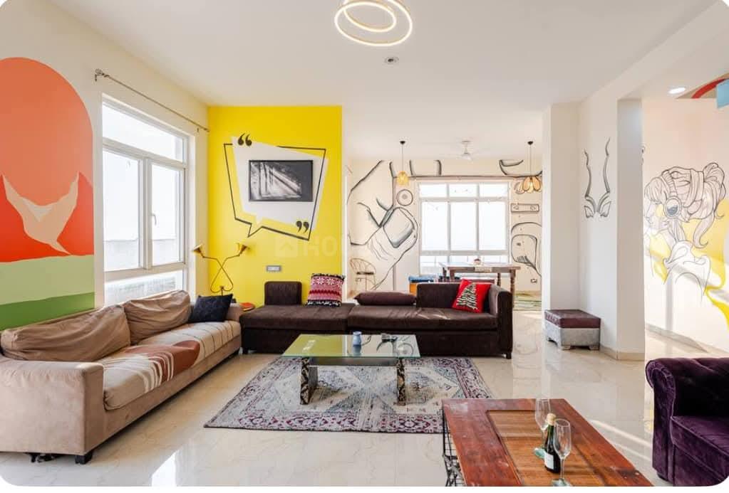 3 BHK for rent in Sector 21, Gurugram — semi-furnished — 1875 sq.ft