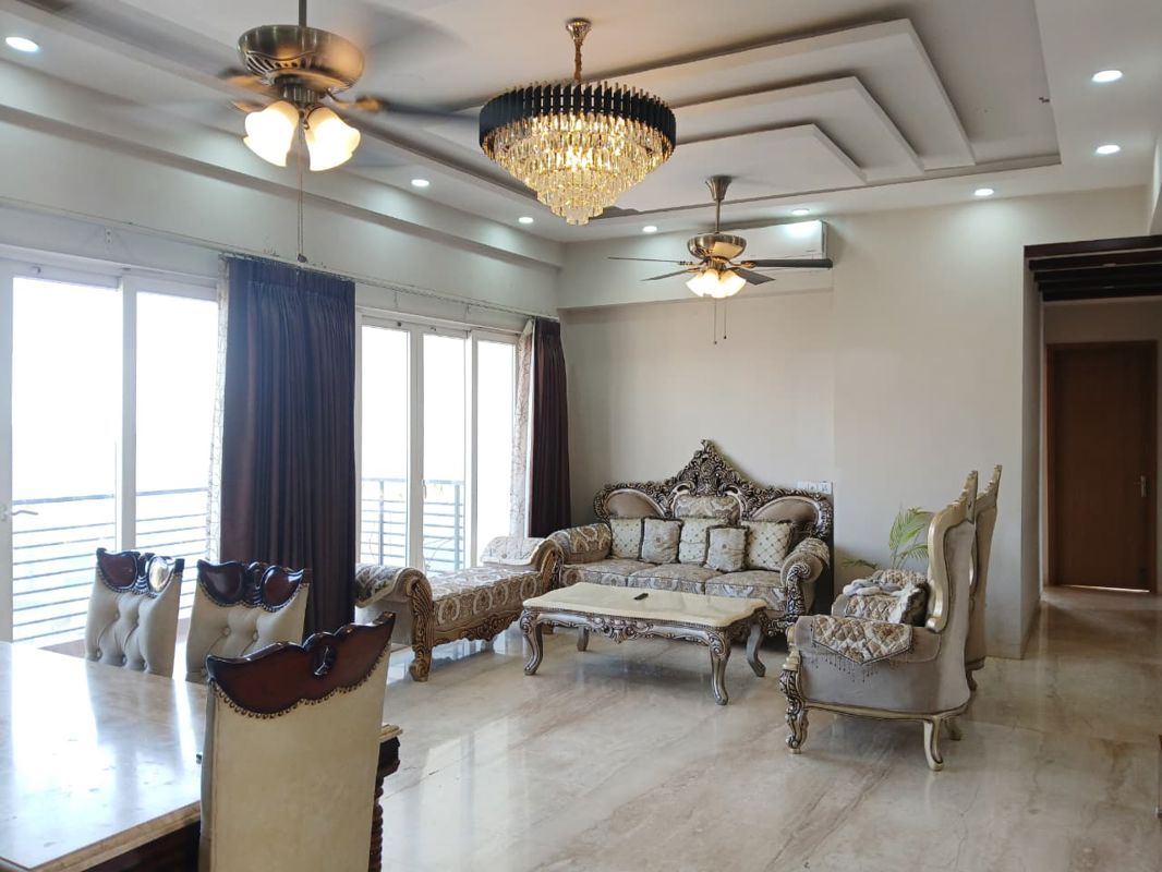 3 BHK for rent in Sector 36a, Gurugram — furnished — 1935 sq.ft — Krisumi Waterfall Residences