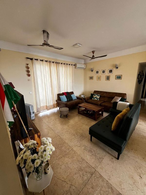 3 BHK for rent in Sector 50, Gurugram — semi-furnished — 1877 sq.ft — Unitech Fresco