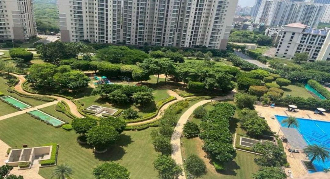 3 BHK for rent in Sector 54, Gurugram — semi-furnished — 1984 sq.ft — DLF Park Place