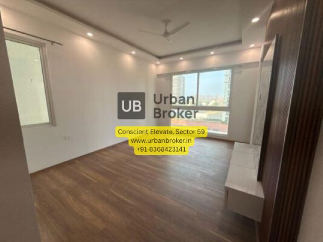 3 BHK for rent in Sector 59, Gurugram — semi-furnished — 2295 sq.ft — Conscient Hines Elevate