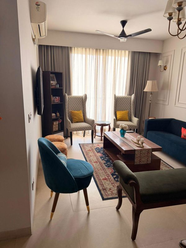 3 BHK for rent in Sector 66, Gurugram — semi-furnished — 1895 sq.ft — Emaar The Enclave