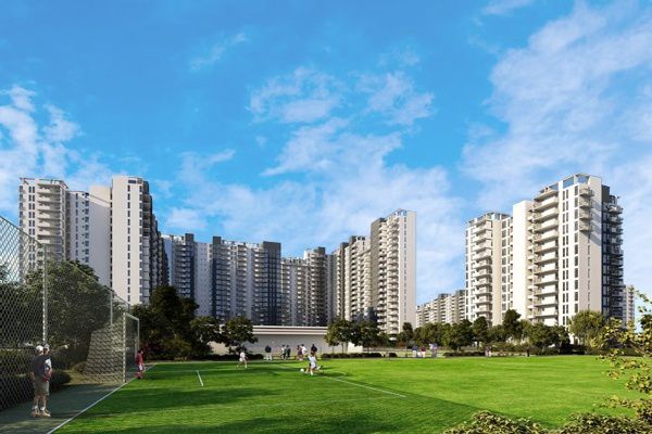 3 BHK for rent in Sector 67a, Gurugram — semi-furnished — 1920 sq.ft — Ireo The Corridors