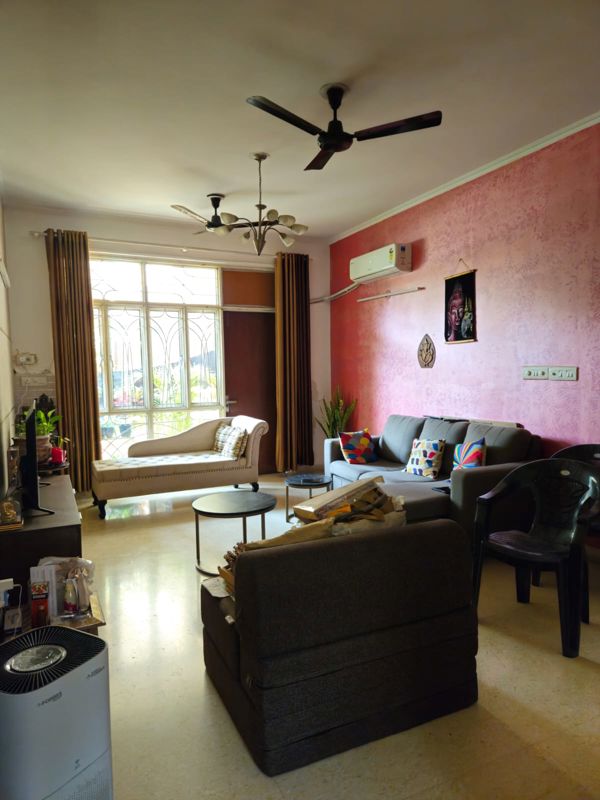 3 BHK for rent in Sector 69, Gurugram — semi-furnished — 1376 sq.ft — Tulip White
