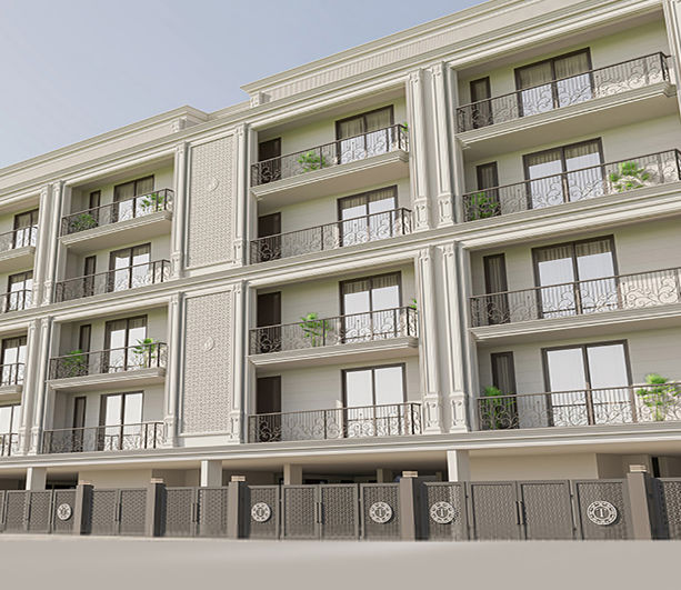 3 BHK for rent in Sector 72, Gurugram — semi-furnished — 1650 sq.ft