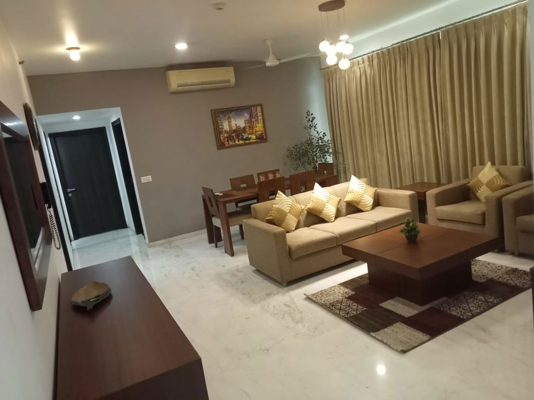 3 BHK for rent in Sector 72, Gurugram — semi-furnished — 2185 sq.ft — Tata Primanti-Tower Residences