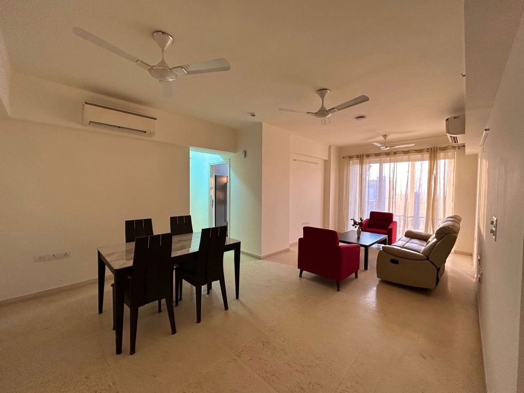 3 BHK for rent in Sector 86, Gurugram — semi-furnished — 1837 sq.ft — DLF The Skycourt