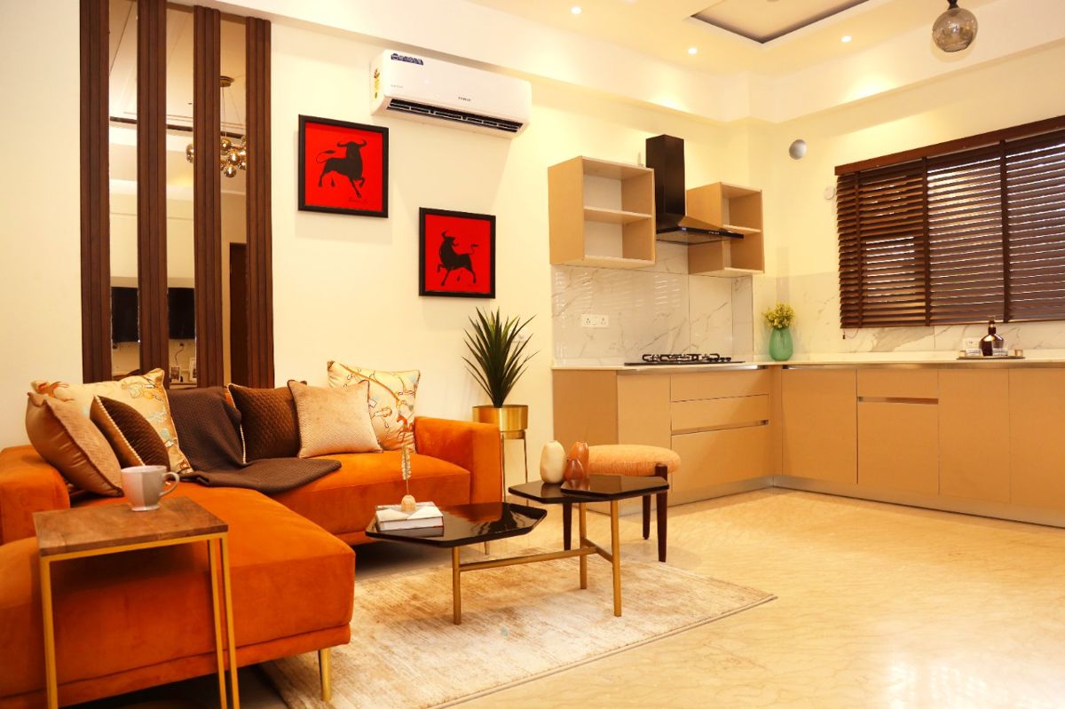 3 BHK for rent in Sector 90, Gurugram — semi-furnished — 1340 sq.ft — DLF New Town Heights I