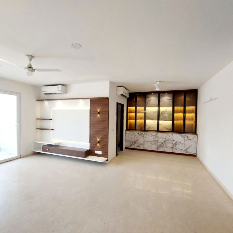 3 BHK for rent in Sector 93, Gurugram — semi-furnished — 1600 sq.ft — DLF Gardencity Enclave