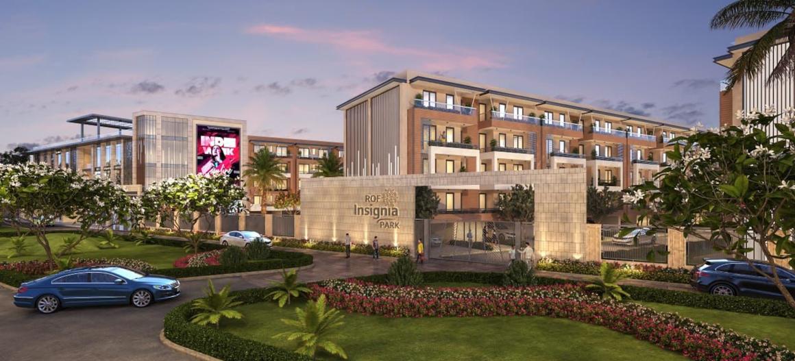 3 BHK for rent in Sector 93, Gurugram — semi-furnished — 1525 sq.ft — ROF Insignia Park