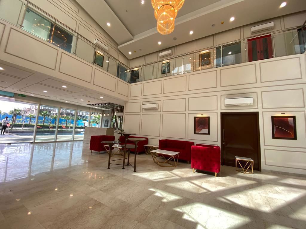 3 BHK for rent in Sohna Sector 33, Gurugram — semi-furnished — 1789 sq.ft — Central Park Flower Valley Aqua Front Towers