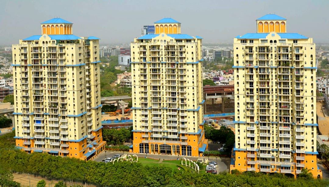 4 BHK for rent in Sector 24, Gurugram — semi-furnished — 2245 sq.ft — DLF Belvedere Towers