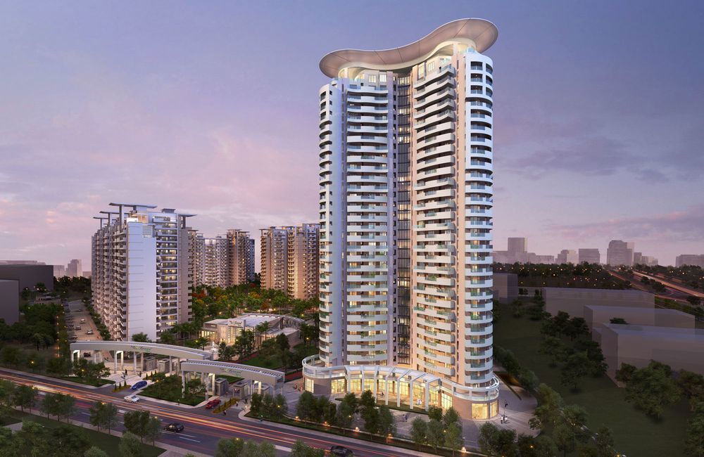 4 BHK for rent in Sector 81, Gurugram — semi-furnished — 4200 sq.ft — Bestech Park View Grand Spa