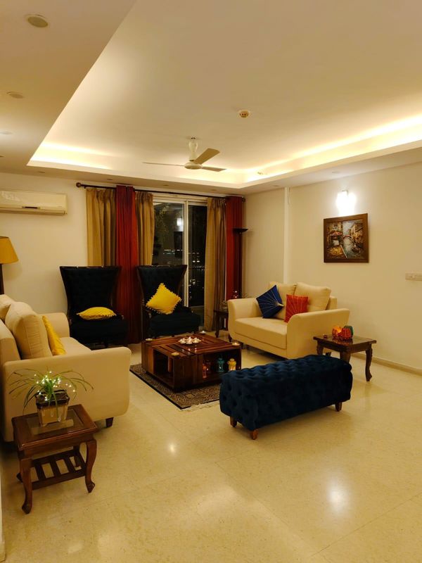 4 BHK for rent in Sector 90, Gurugram — semi-furnished — 2015 sq.ft — DLF New Town Heights I