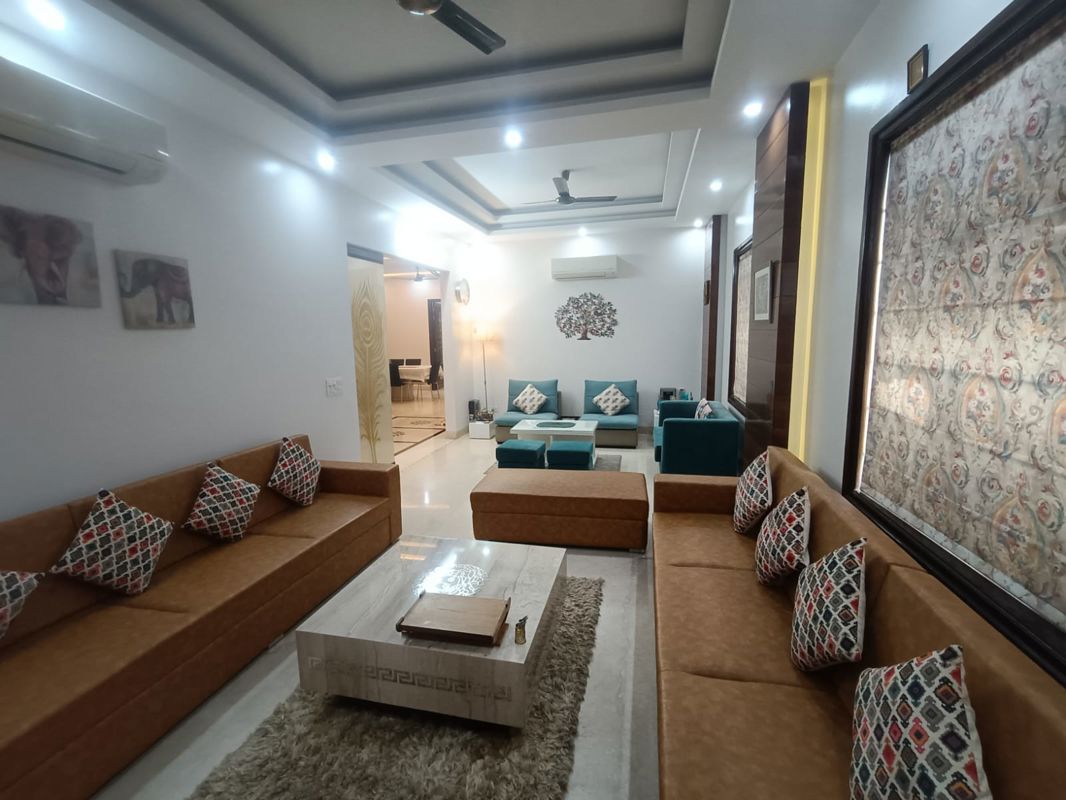 4 BHK for rent in South City 1, Gurugram — furnished — 3200 sq.ft